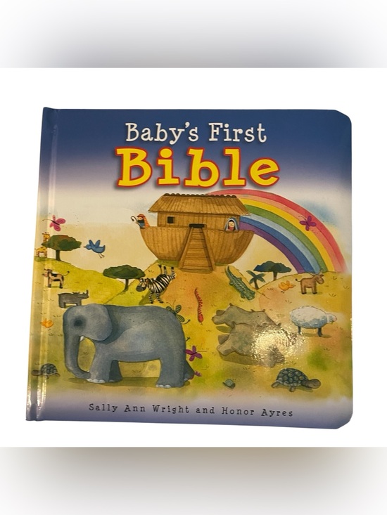 Other - Baby's First Bible - Illustrated Animal Board Book (Blue, Yellow, Green)